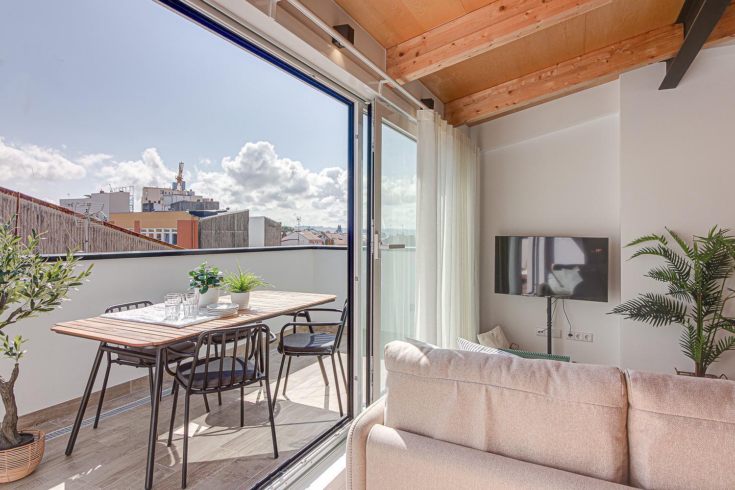Ferienwohnung Santa Lucia A Coruña Exterior foto